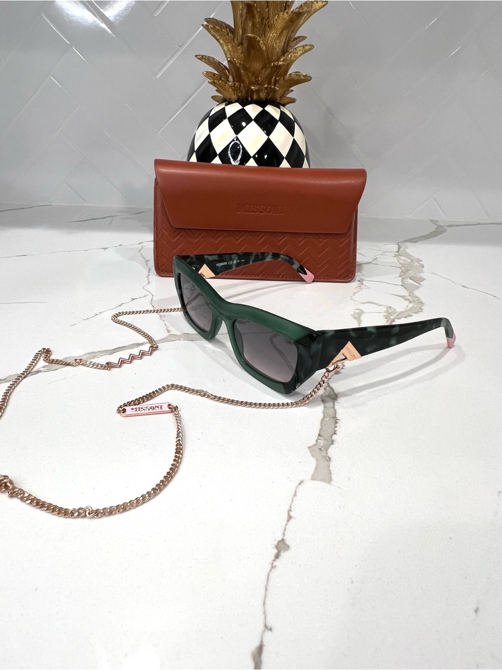 MISSONI Cat eye sunglasses